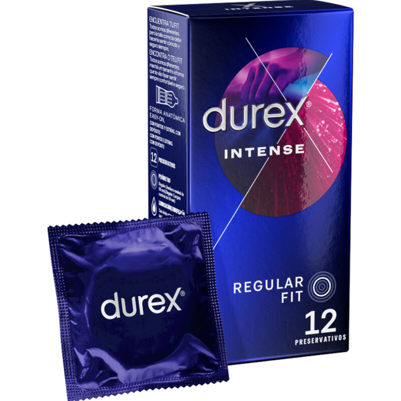 12 Preservativos Intense Durex