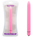 Vibrador Glossy Slim Deep Rose
