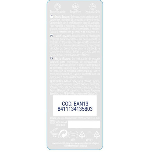 2 em 1 Gel Massagens Escapadinha Exótica 200ml