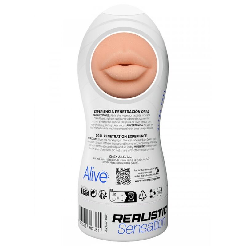 Boca Maxi Flex - Masturbador Oral