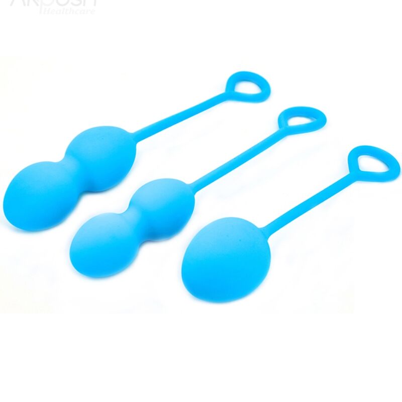 Halteres Vaginais ARMONY Anabiosis 3 Níveis Azul | Saúde Pélvica