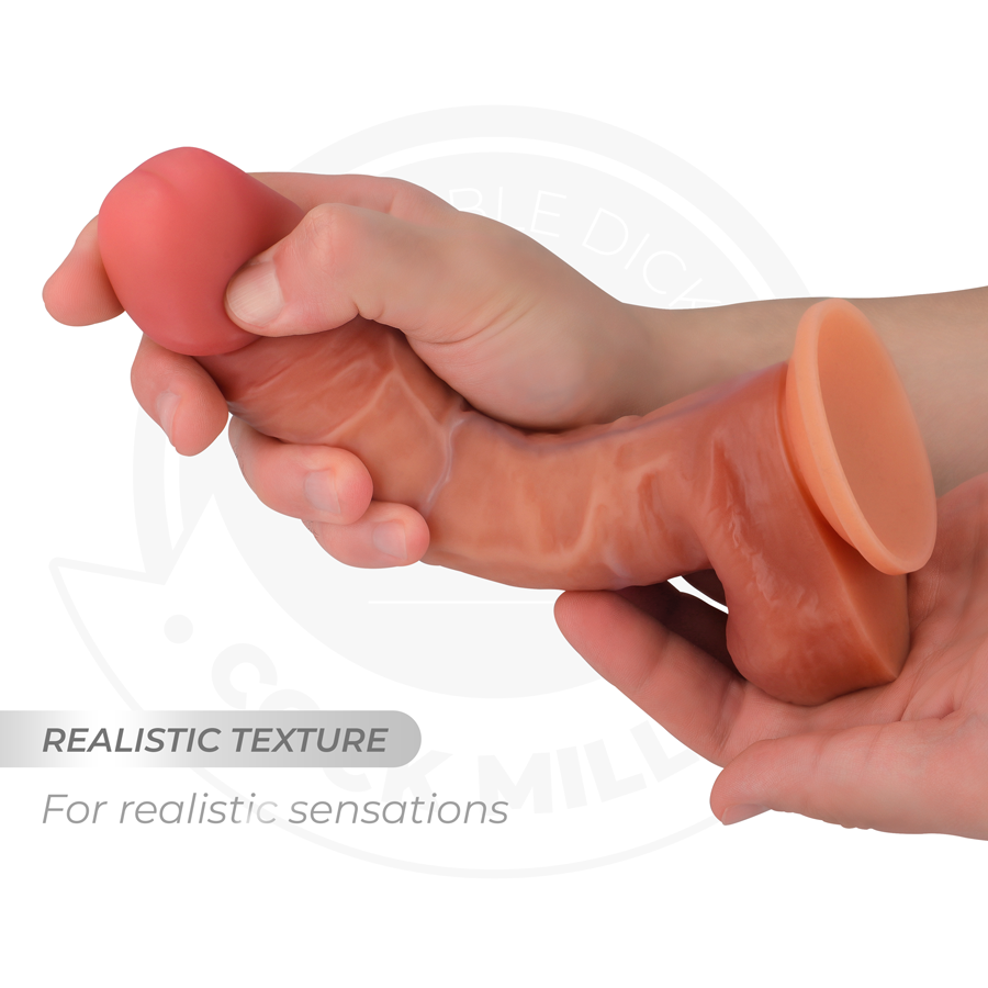 Dildo Articulável Hiper-Realista 19,3cm