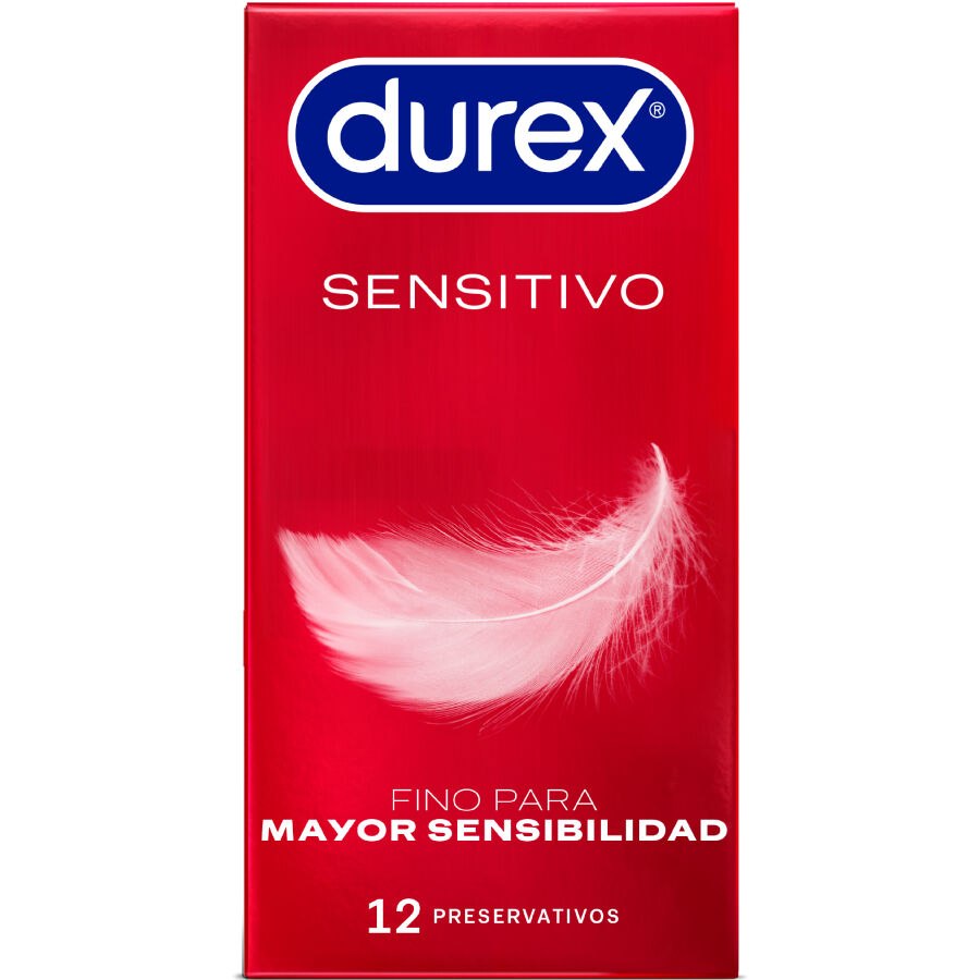 12 Preservativos Finos Durex Sensitivo