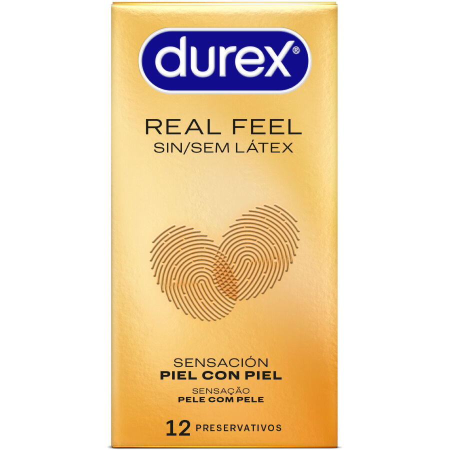 12 Preservativos Sem Latex Real Feel