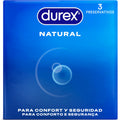 3 Preservativos Durex Natural