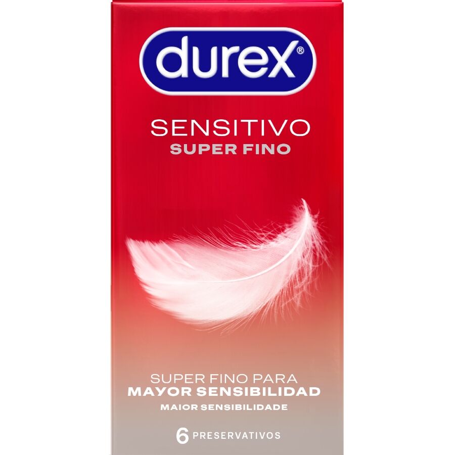 6 Preservativos Sensitivo Super Finos