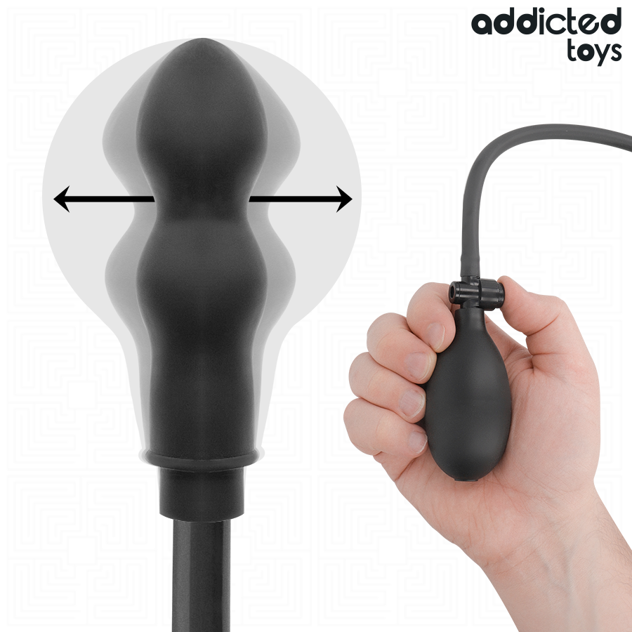 2 Plugs Anais Insufláveis Modelo 1