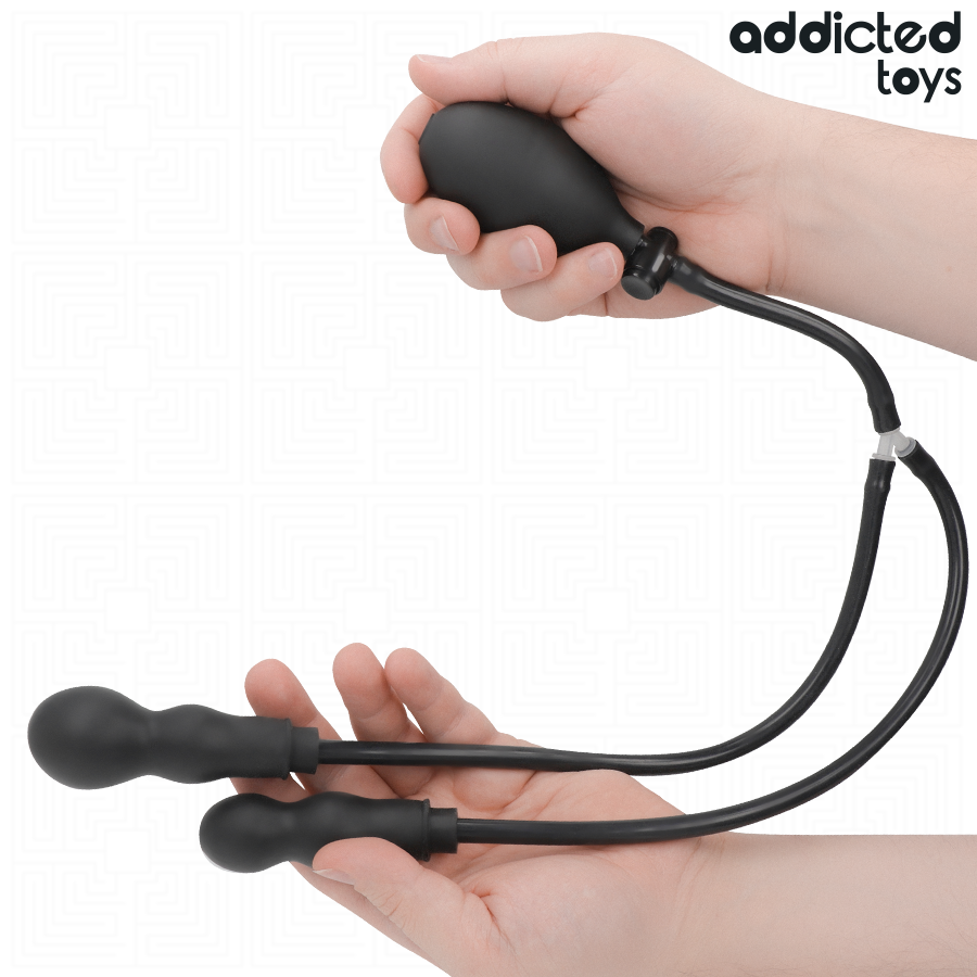 2 Plugs Anais Insufláveis Modelo 1
