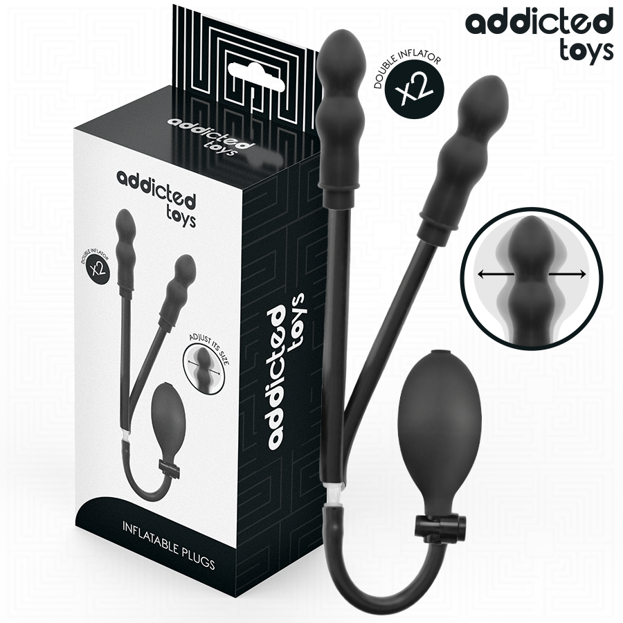 2 Plugs Anais Insufláveis Modelo 1