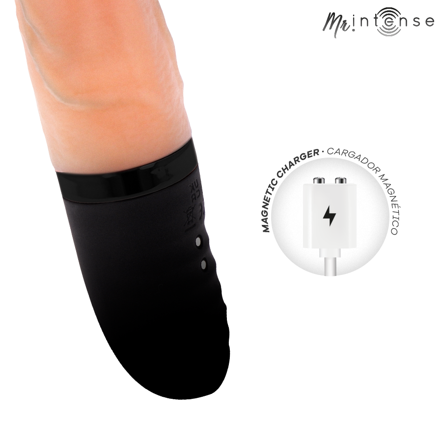 Vibrador Jean Up&Down de Silicone com Efeito de Calor 24cm