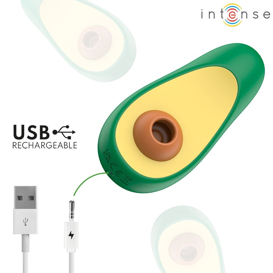 Sugador Clitorial Waki Abacate USB Recarregável