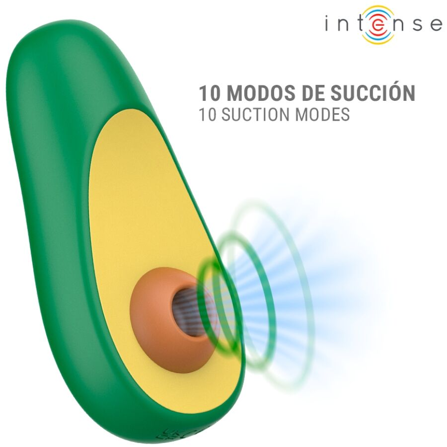 Sugador Clitorial Waki Abacate USB Recarregável