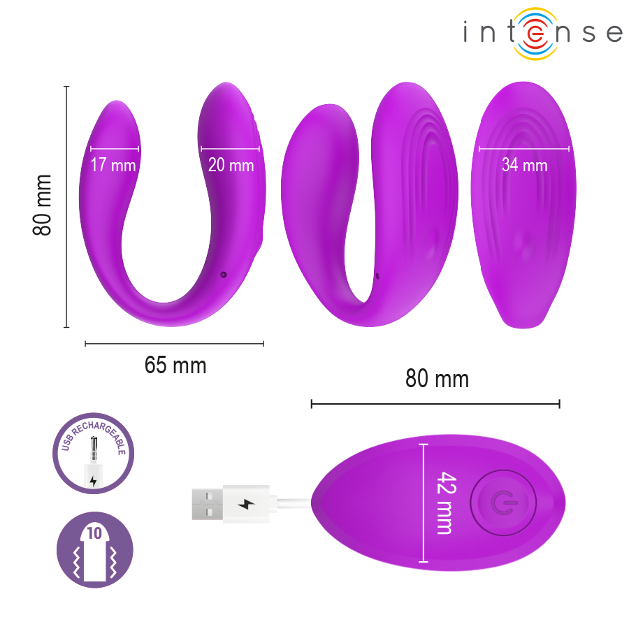 Estimulador Nora USB Recarregável