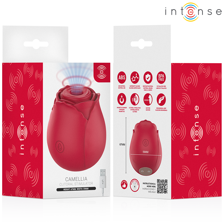 Sugador Clitorial Intense Camellia Rose by Waves