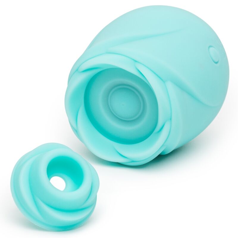 Sugador Clitorial Blue Rose Brilha no Escuro