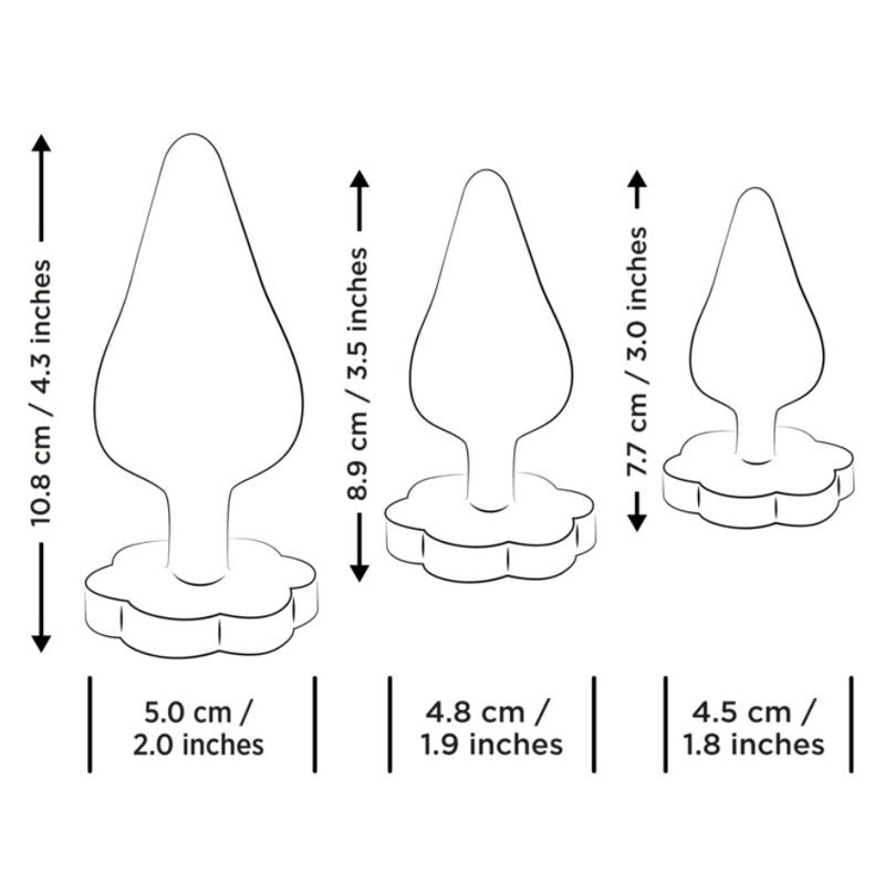 Kit de 3 Plugs Anais Luster