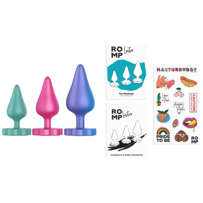 Kit de 3 Plugs Anais Luster