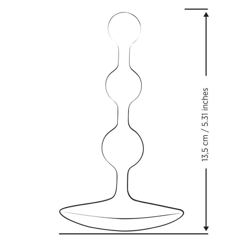 Corrente Anal Amp Silicone 12,5cm
