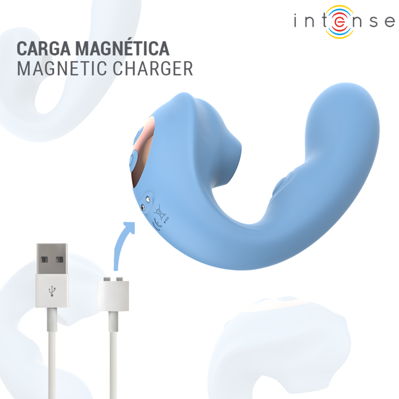 Estimulador Clitorial Gina Multifuncional USB Recarregável