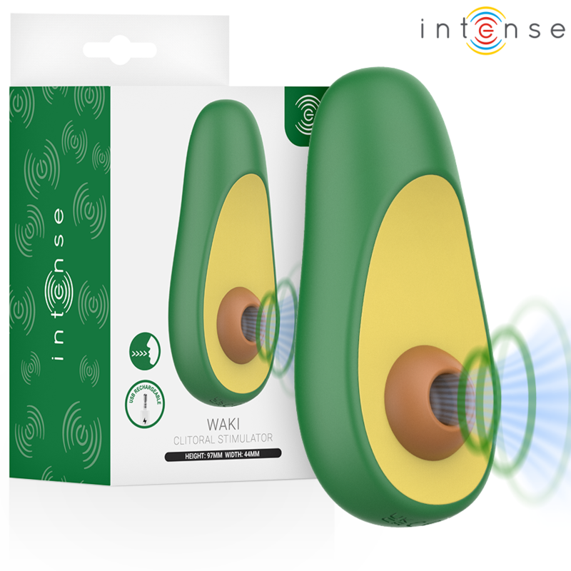 Sugador Clitorial Waki Abacate USB Recarregável