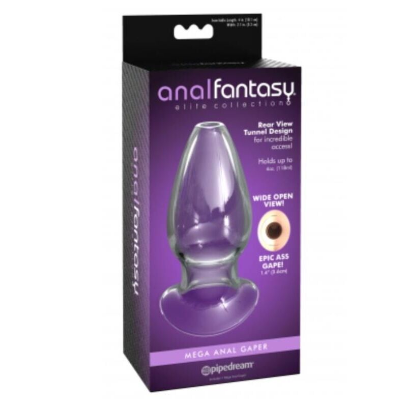 Anal Fantasy Elite Mega Anal Gaper – Plug Anal Transparente