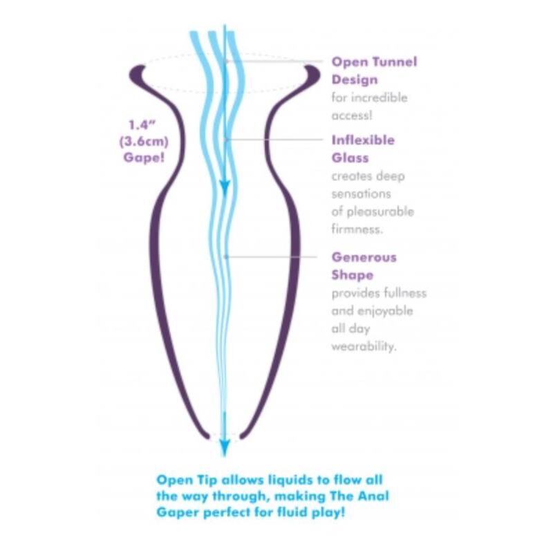 Anal Fantasy Elite Mega Anal Gaper – Plug Anal Transparente