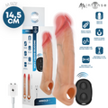 Capa de Silicone Vibratória para Pénis com Comando Arnold M – 14,5cm