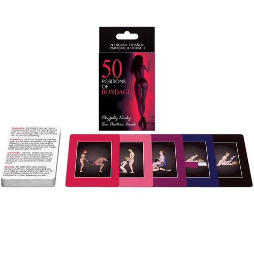 50 Cartões Posições de Bondage