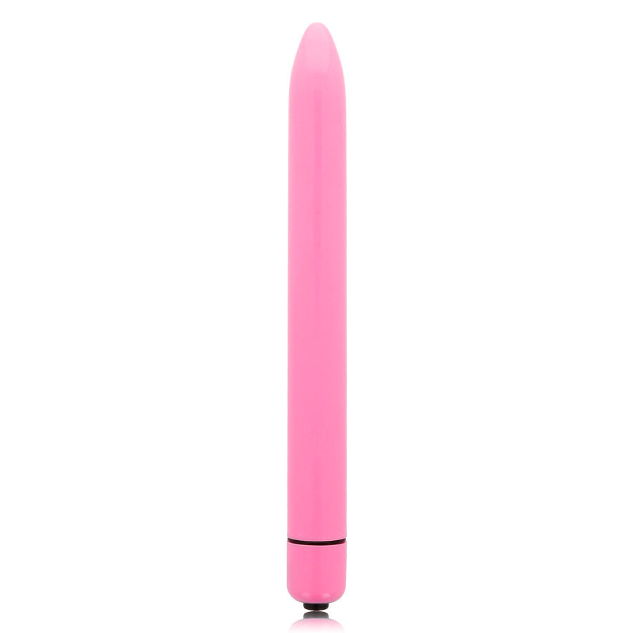 Vibrador Glossy Slim Deep Rose