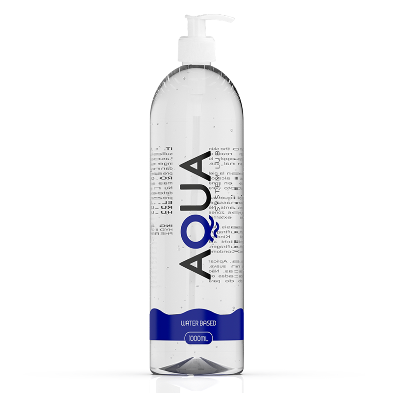 Lubrificante à Base de Água Aqua Quality 1000ml | Suave e Seguro