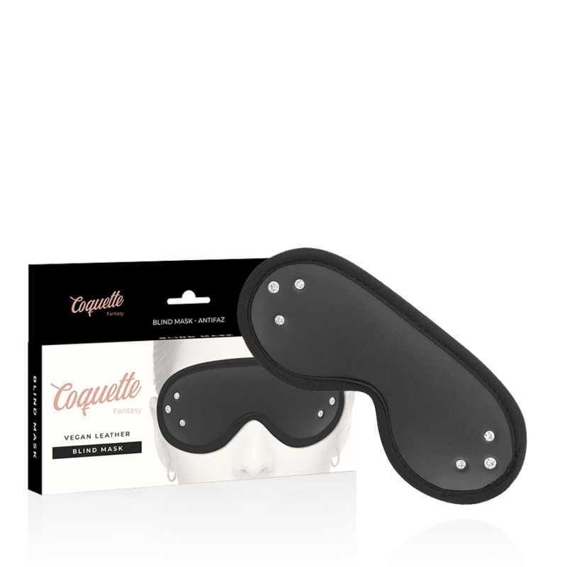 Coquette Chic Desire Máscara de Couro Vegano Fantasy