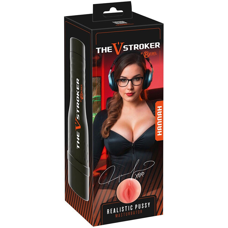 Masturbador Masculino Discreto V-Stroker Hannah | Rebel