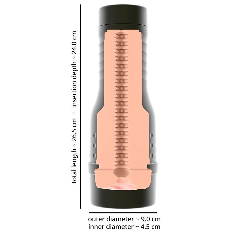 Masturbador Masculino Realista V-Stroker Lucia – Rebel