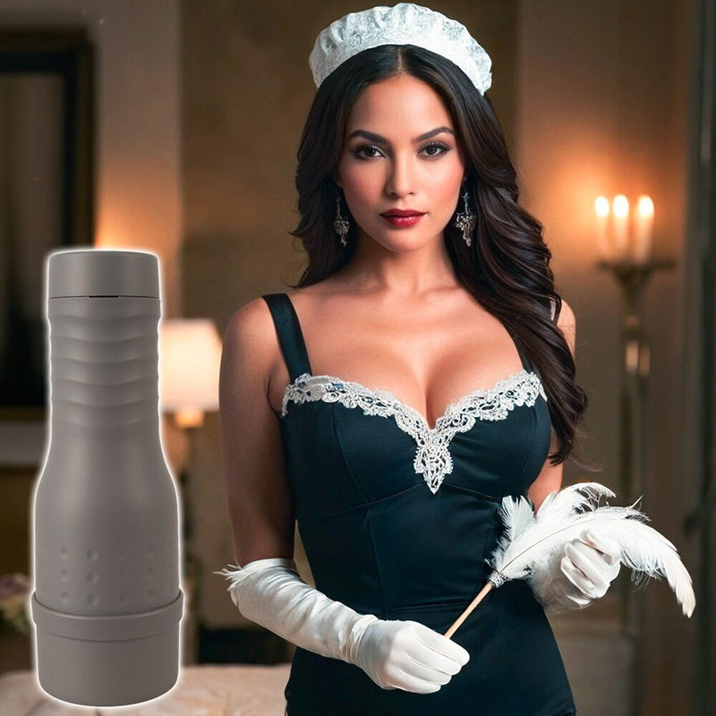 Masturbador Masculino Realista V-Stroker Lucia – Rebel