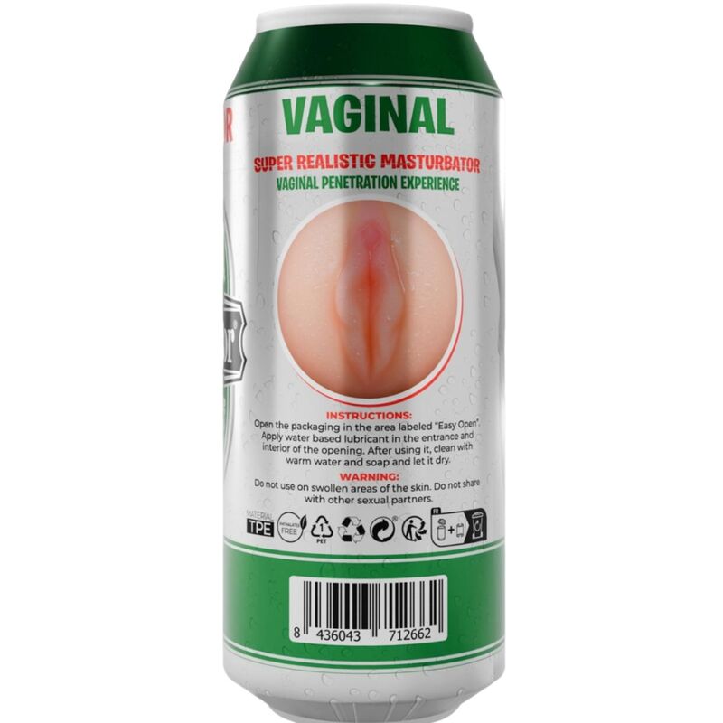 Masturbador Masculino Vaginal Flexivel M | Alive