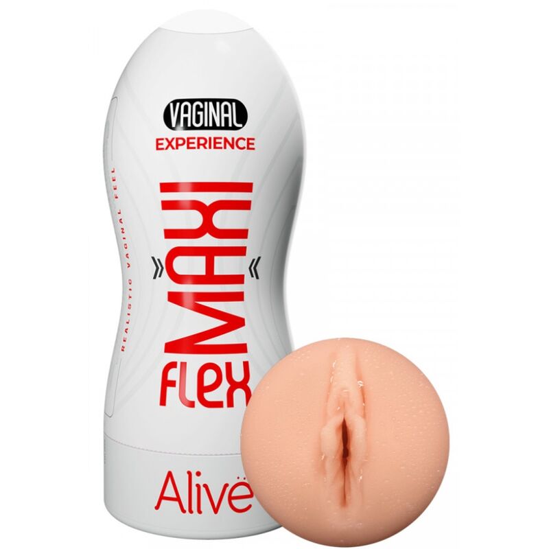 Masturbador Masculino Vaginal Realista Maxi Flex L | Alive