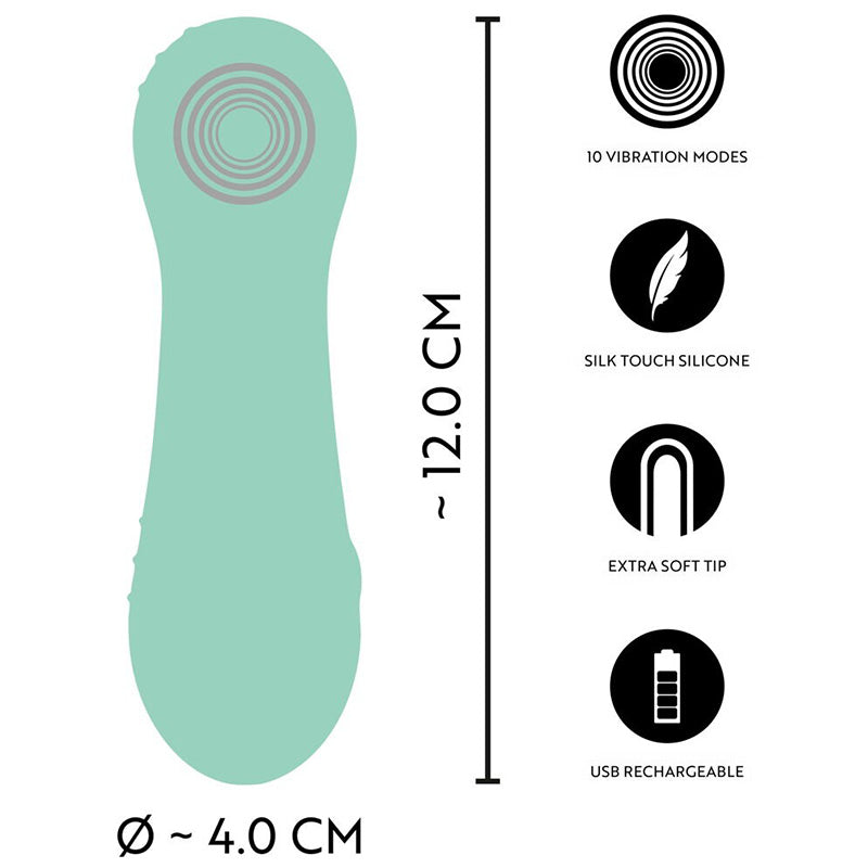 Mini Vibrador de Dupla Densidade em Silicone Suave | Cuties