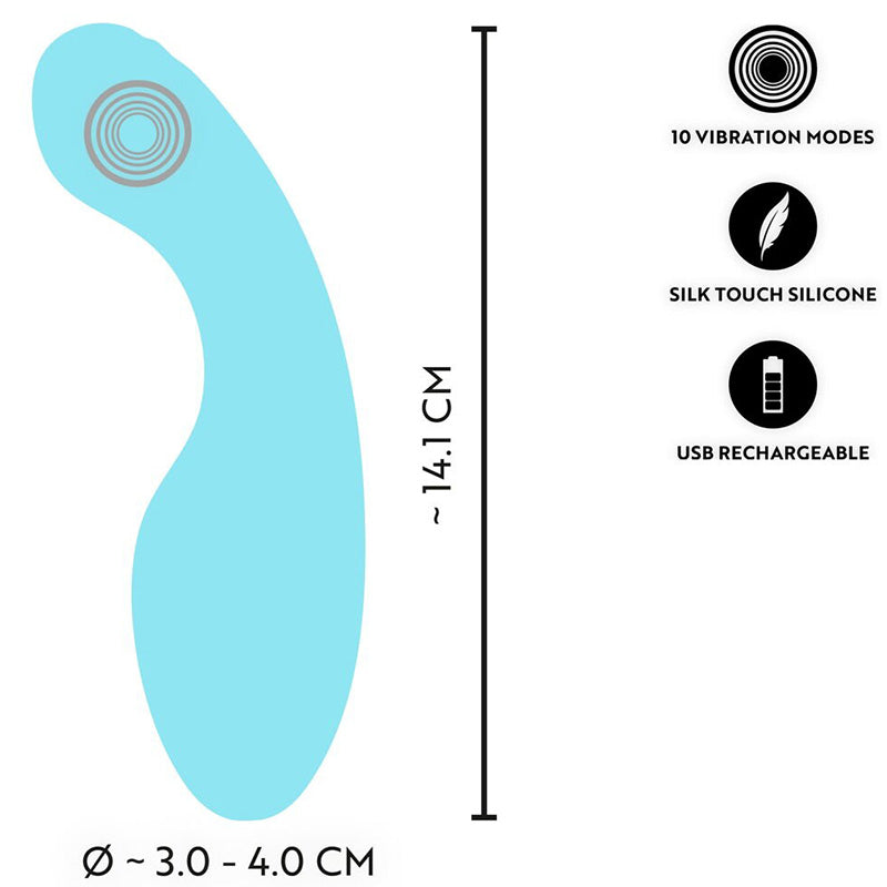Mini Vibrador Ponto G Inteligente e Recarregável