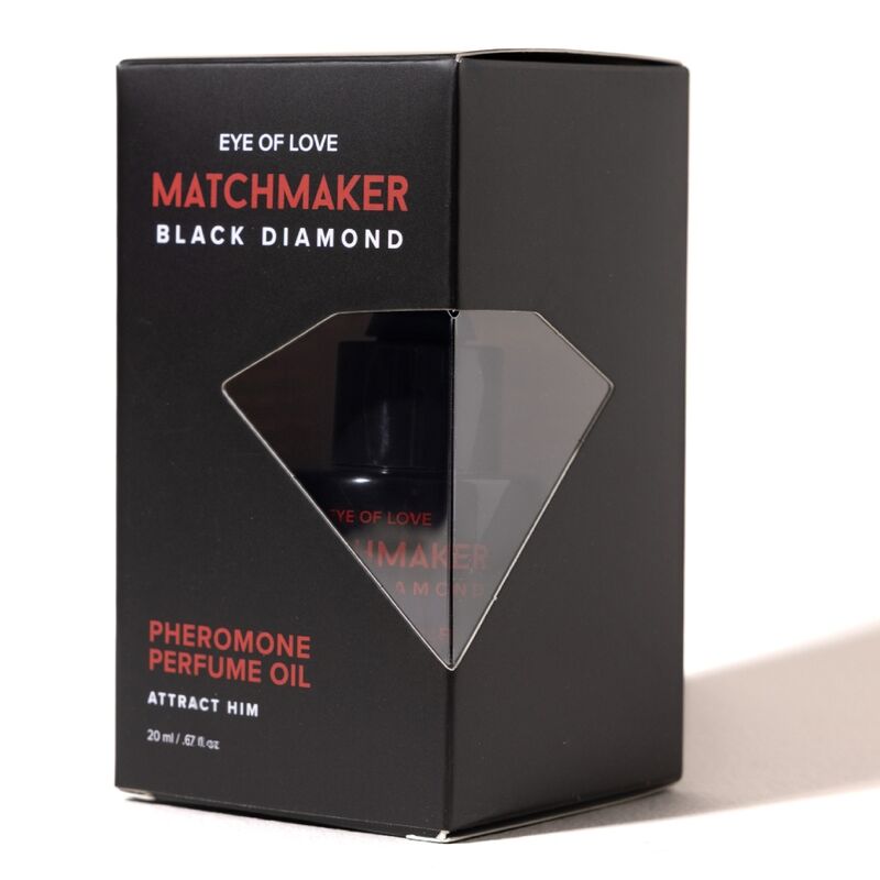 Óleo Perfume Feromonas Eye of Love Matchmaker Black Diamond 20 ml