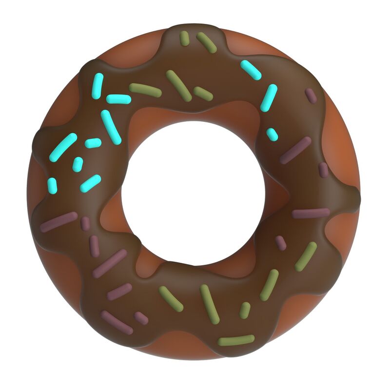 Pretty Love Anel Peniano Super Donut Castanho