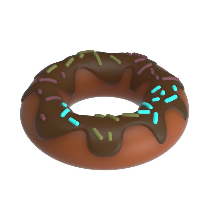 Pretty Love Anel Peniano Super Donut Castanho