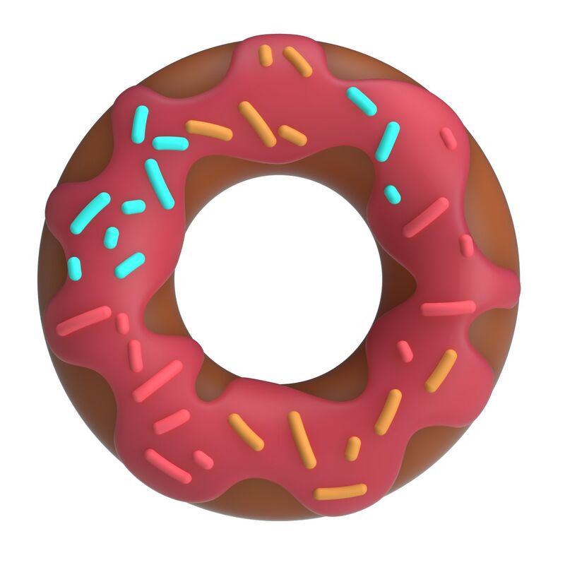 Pretty Love Anel Peniano Super Donut Rosa