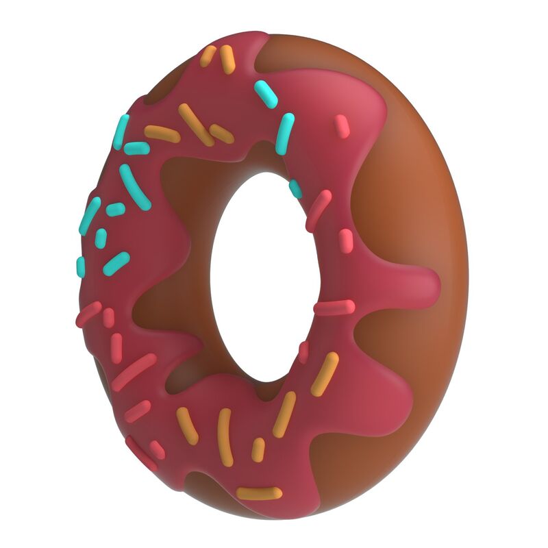 Pretty Love Anel Peniano Super Donut Rosa