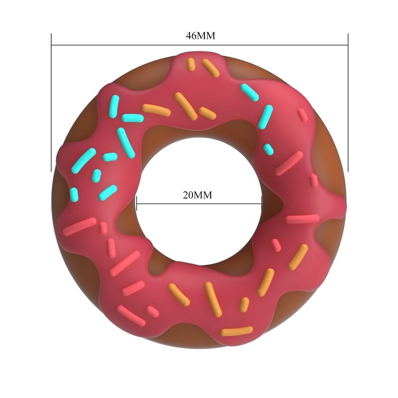 Pretty Love Anel Peniano Super Donut Rosa