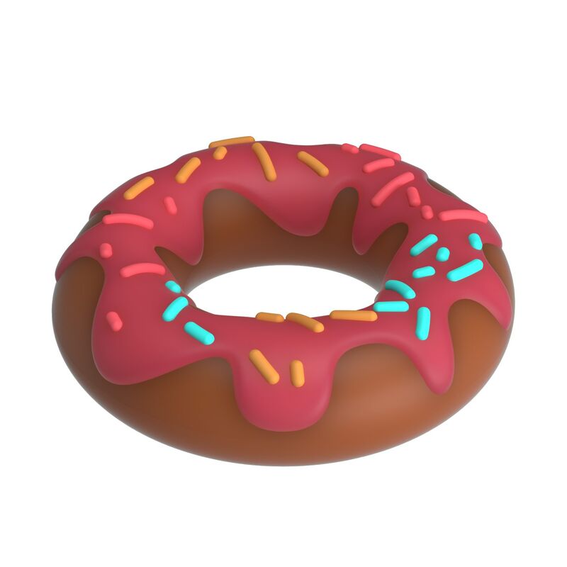 Pretty Love Anel Peniano Super Donut Rosa