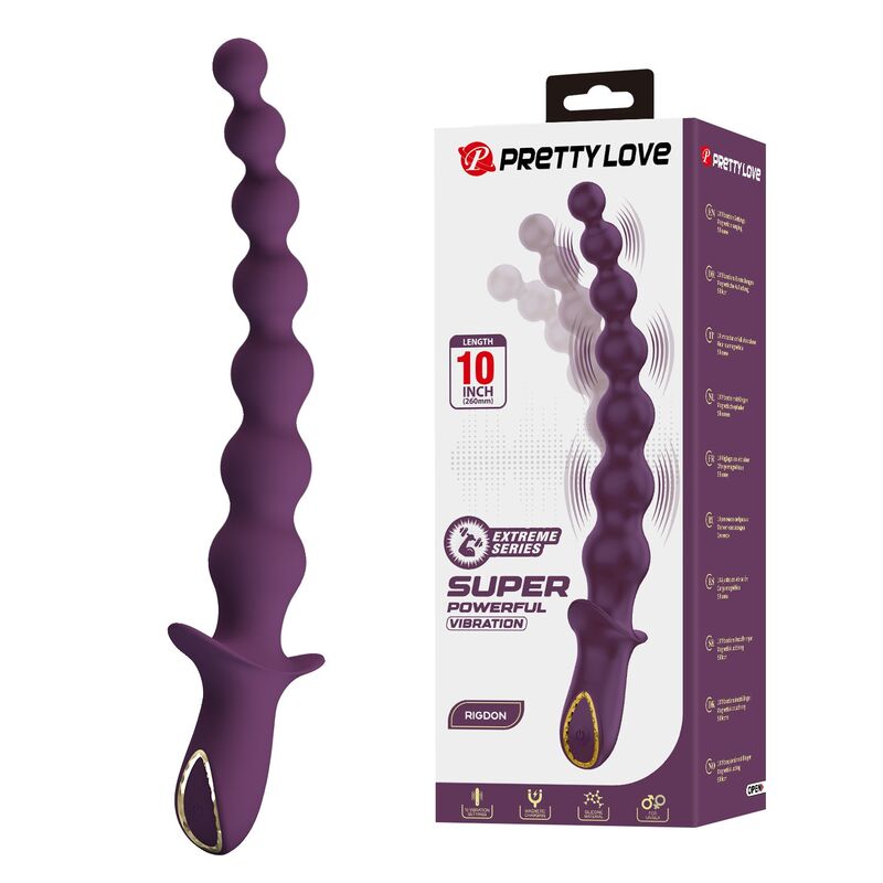 Pretty Love Madison – Vibrador Anal Recarregável de 10 Funções