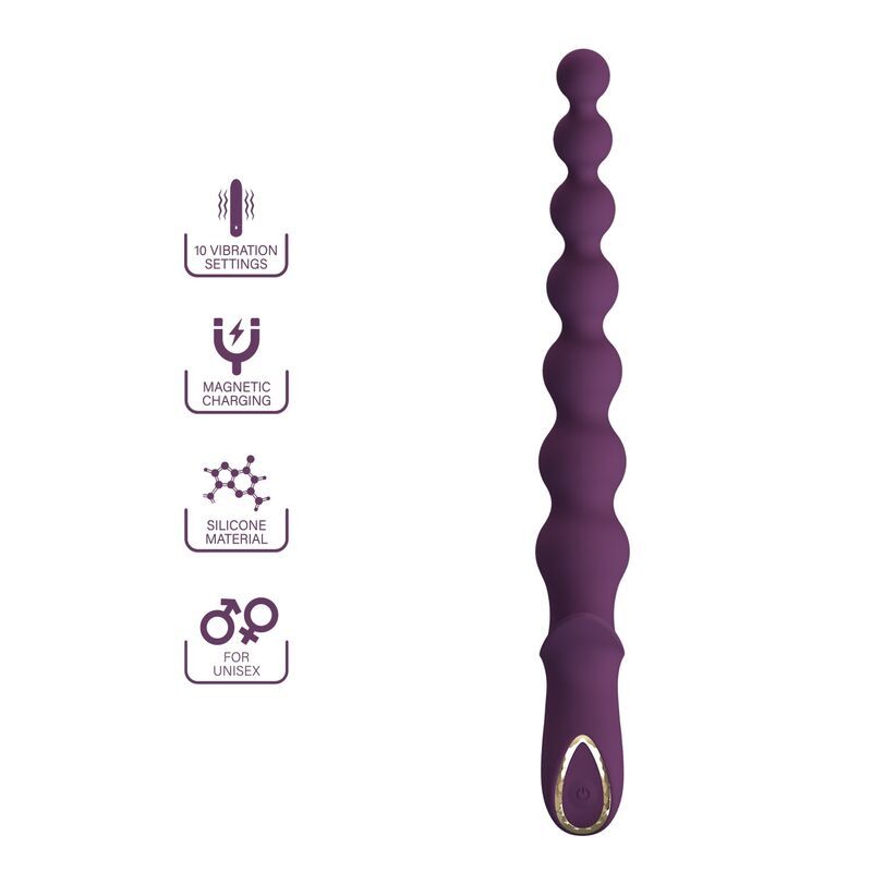 Pretty Love Madison – Vibrador Anal Recarregável de 10 Funções