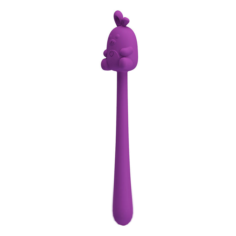 Pretty Love Vibrador Flexível com Coelhinho Roxo Recarregável