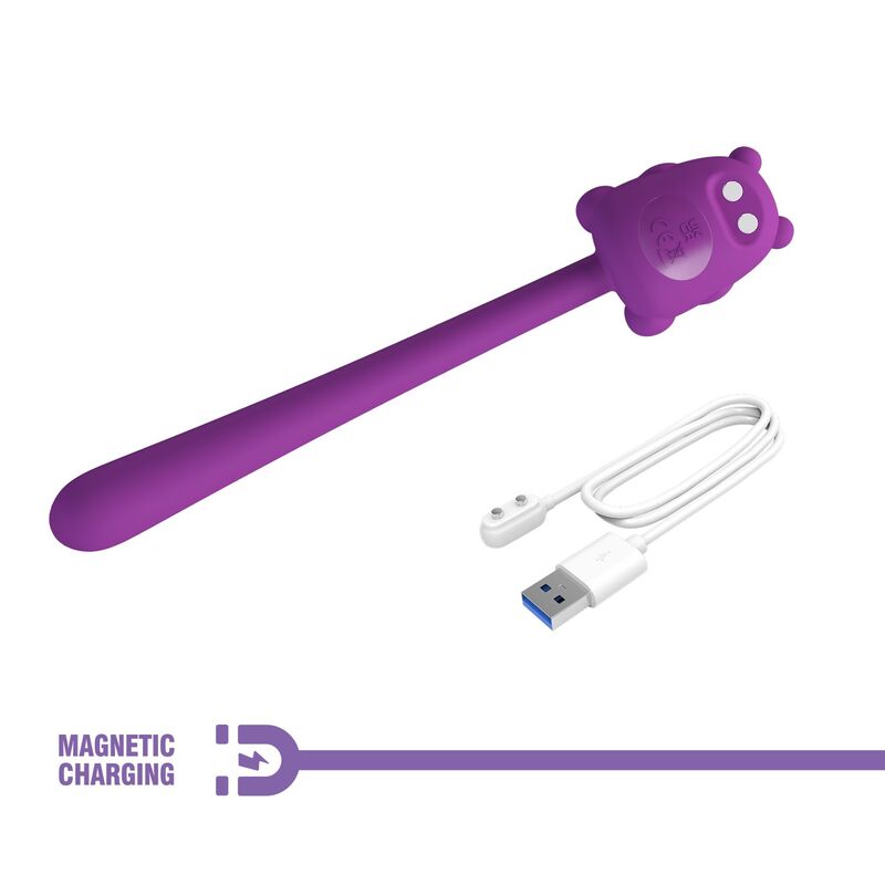Pretty Love Vibrador Recarregável em Formato de Urso Fofo