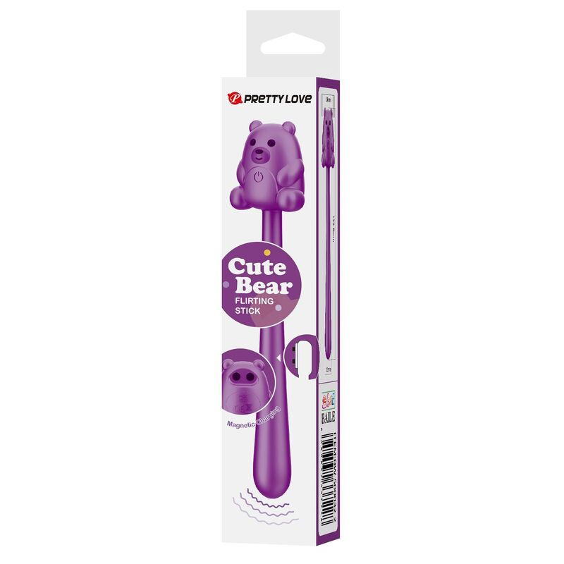 Pretty Love Vibrador Recarregável em Formato de Urso Fofo